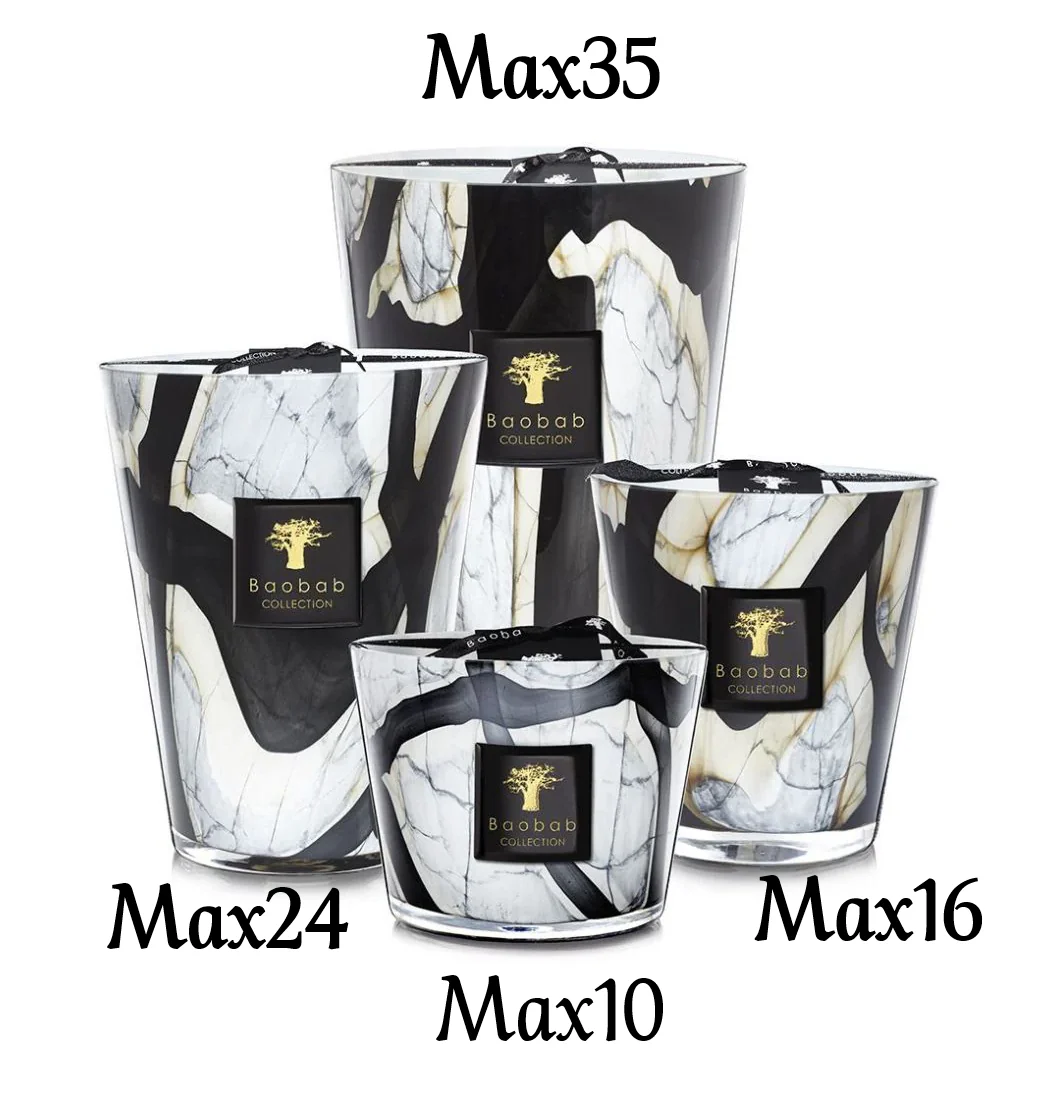Baobab Stones Marble Candle - Max 10
