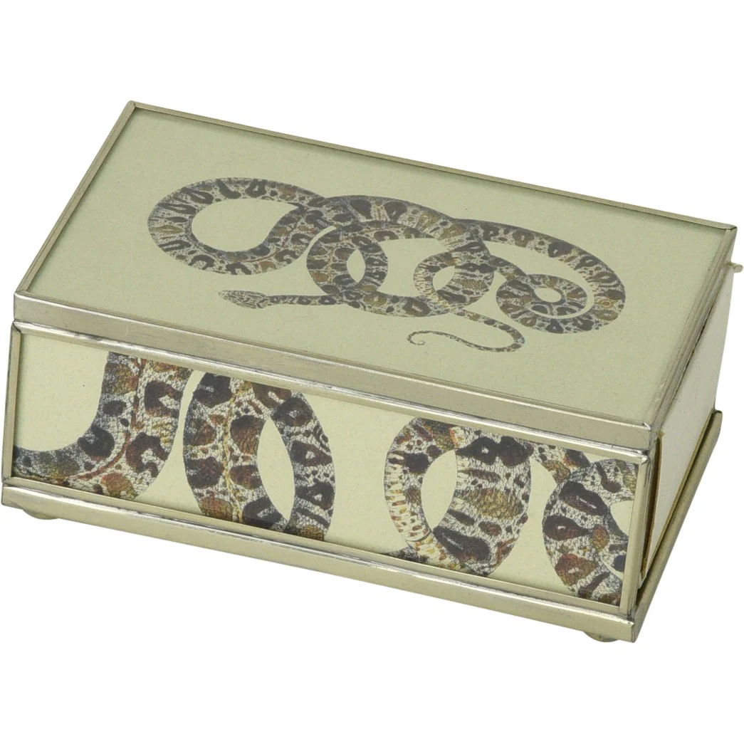 Brown Headed Snake Matchbox Cover