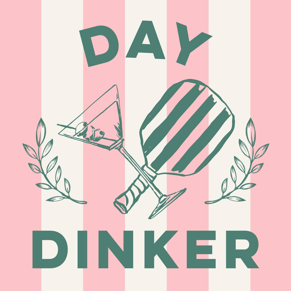 Funny Pickleball Cocktail Napkins | Day Dinker