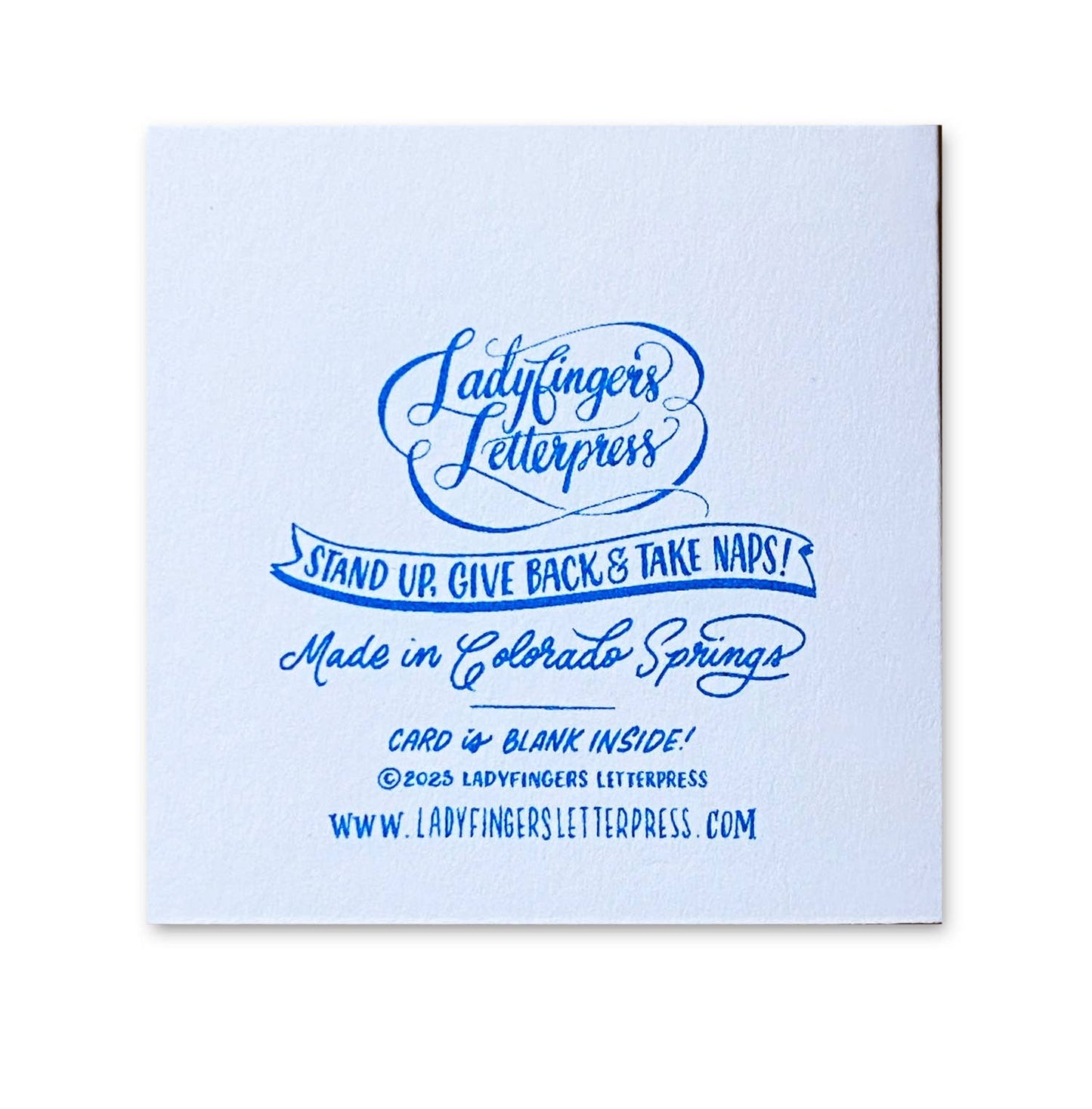 Good Luck Horse Shoes Risograph Tiny Card