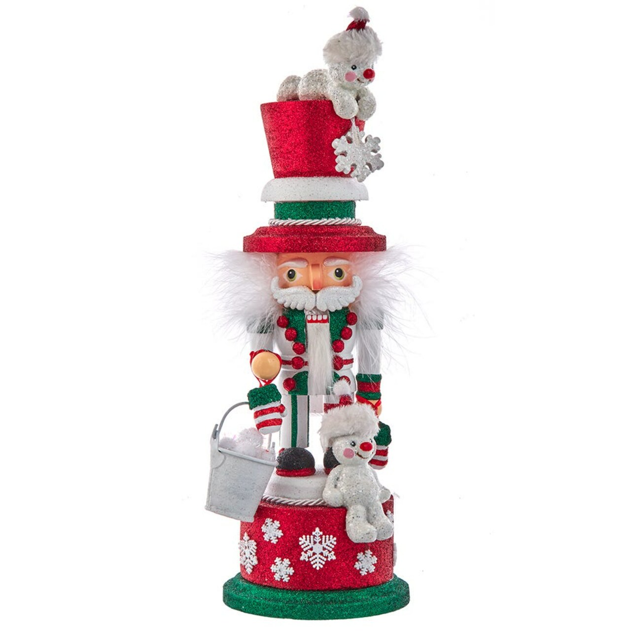 Hollywood Frosty Frolic Nutcracker - 15"