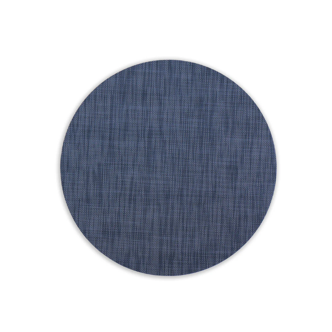 VIDA Round Woven Placemats Set of 4 (Navy)