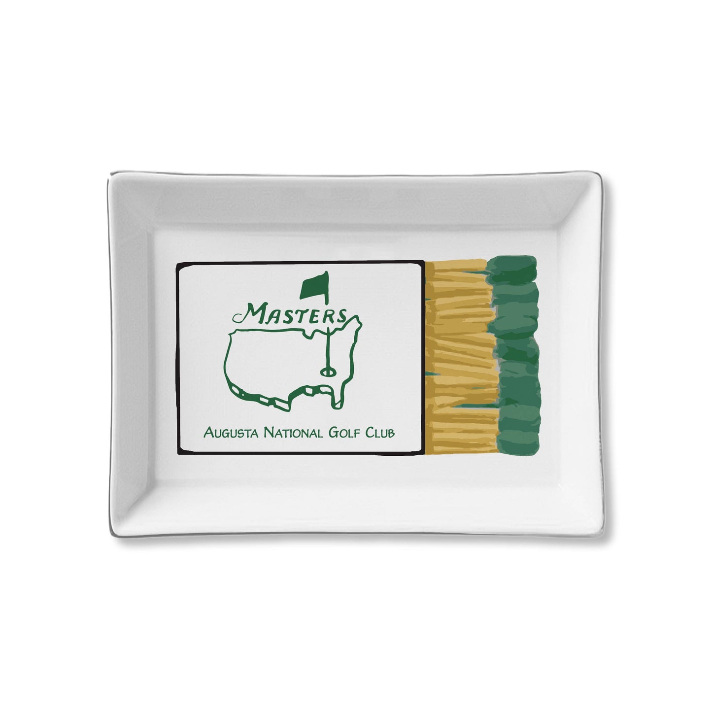 Ceramic Tray - Masters Match Box