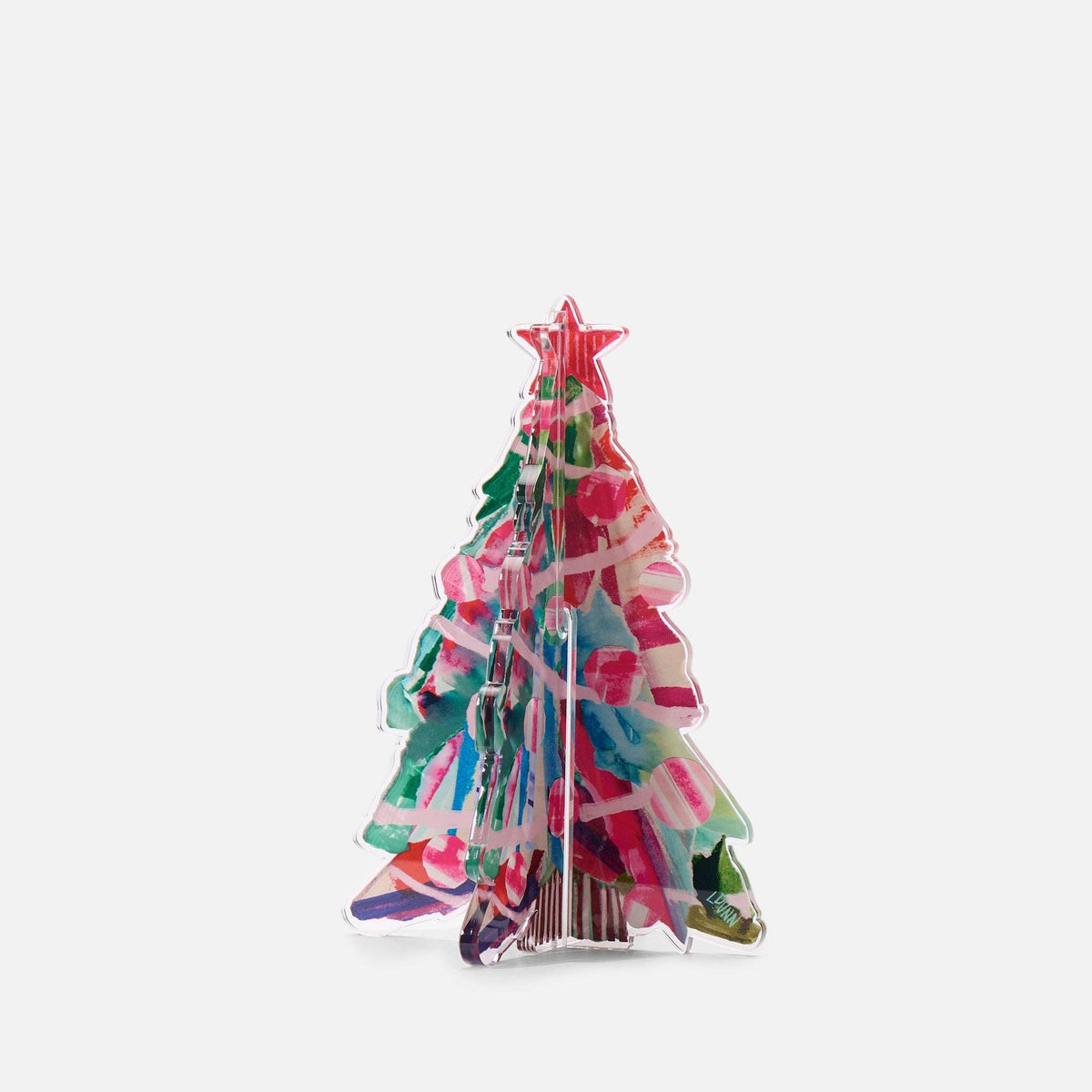 Pink Merry 3-D Tree