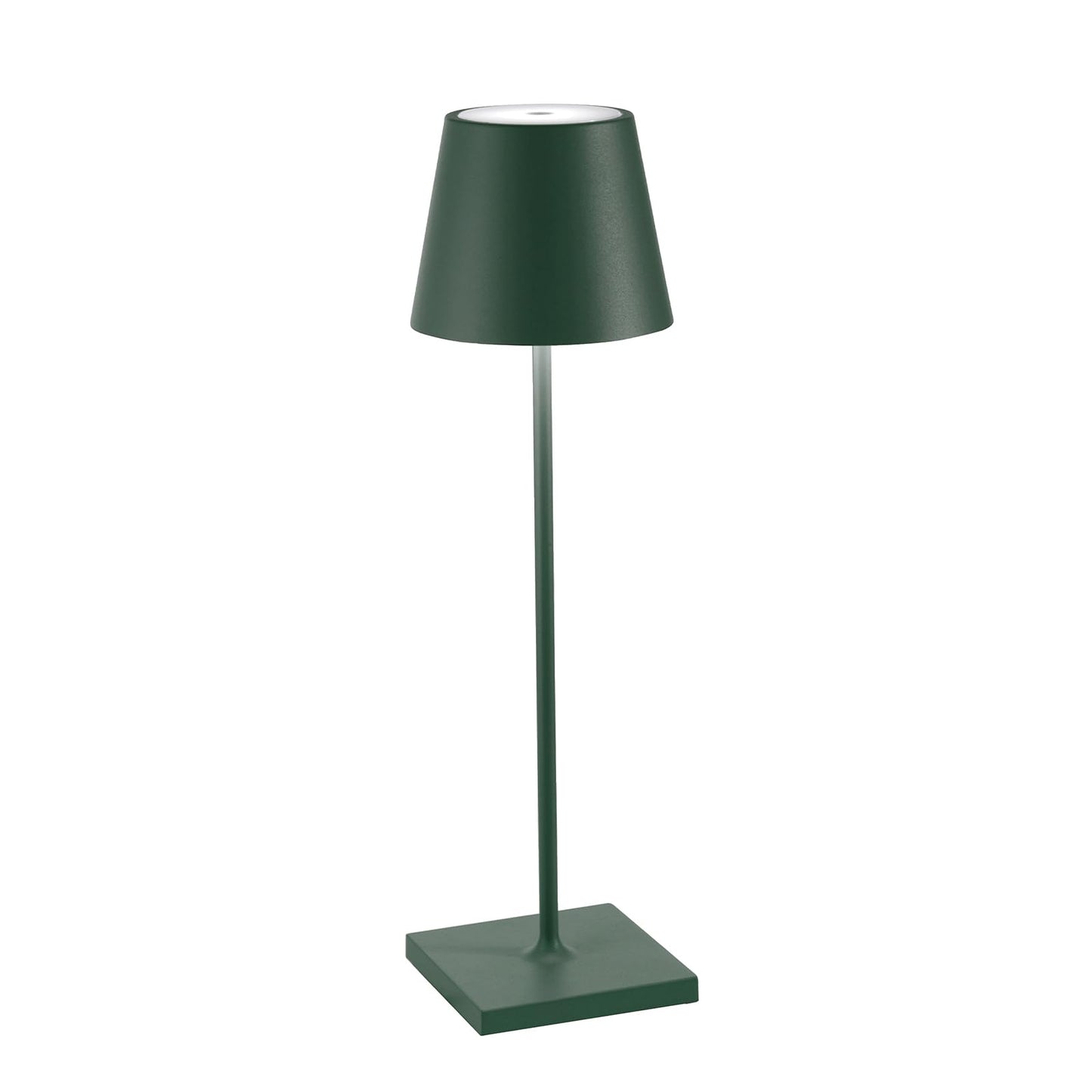 Poldina Cordless Table Lamp, Dark Green
