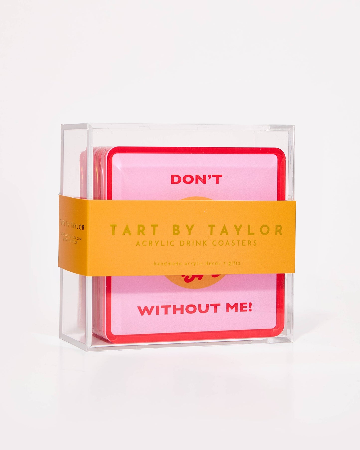 Snarky Red | Set of 4 Coasters