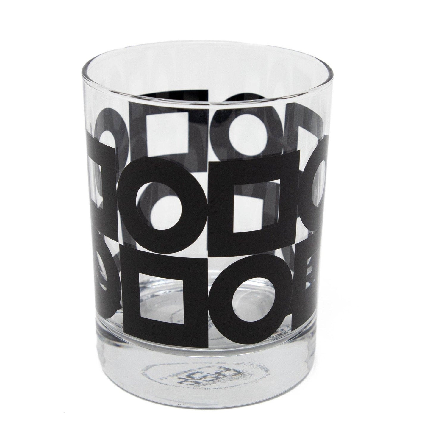 Modernista Old Fashioned Glasses Set of 4 - Black: Set of 4