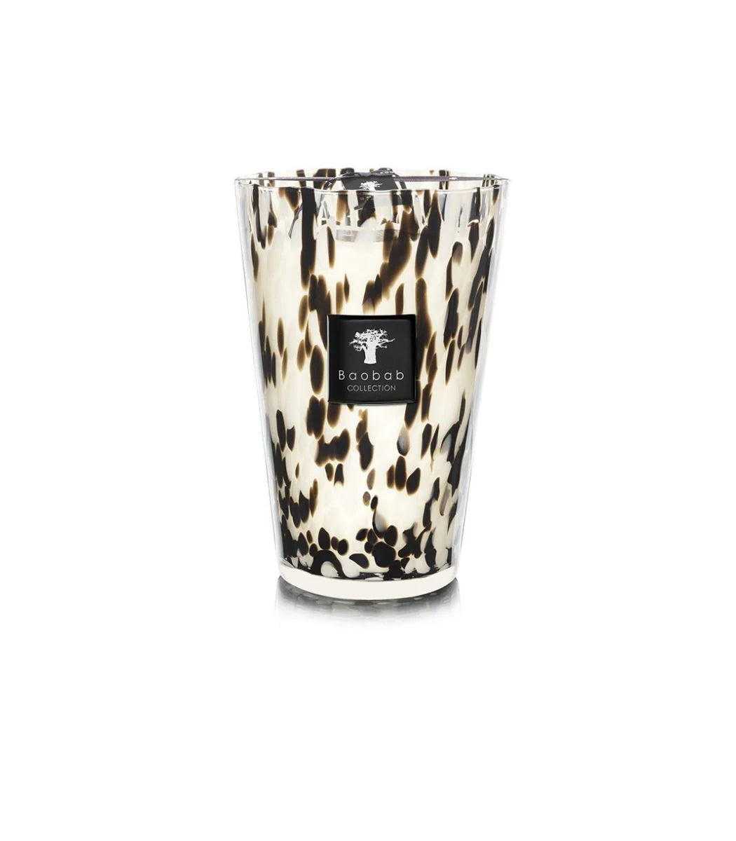 Baobab Pearls Black Candle - Max 24