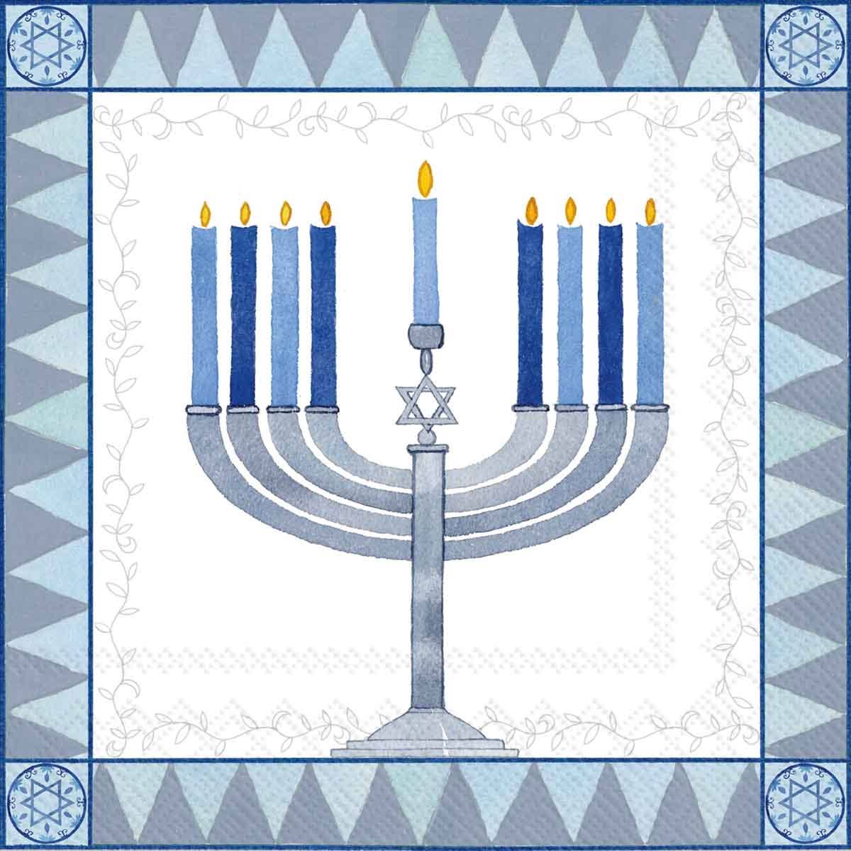 Cocktail Napkins / Celebrating Hanukkah II
