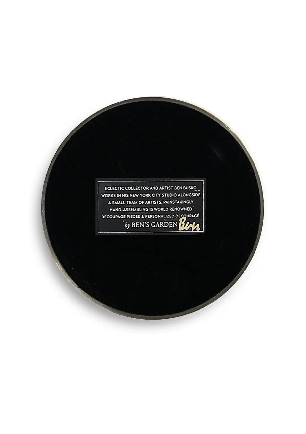 Vintage Compass Dome Paperweight