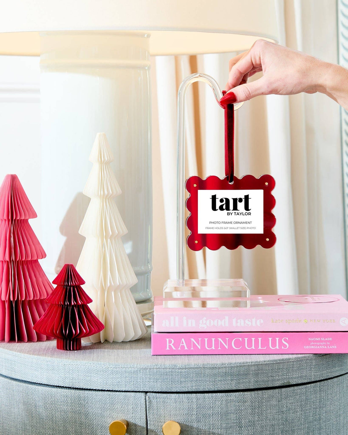 Red Frame Ornament