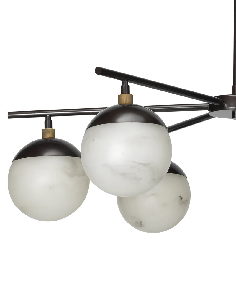 Metro Six Light Chandelier