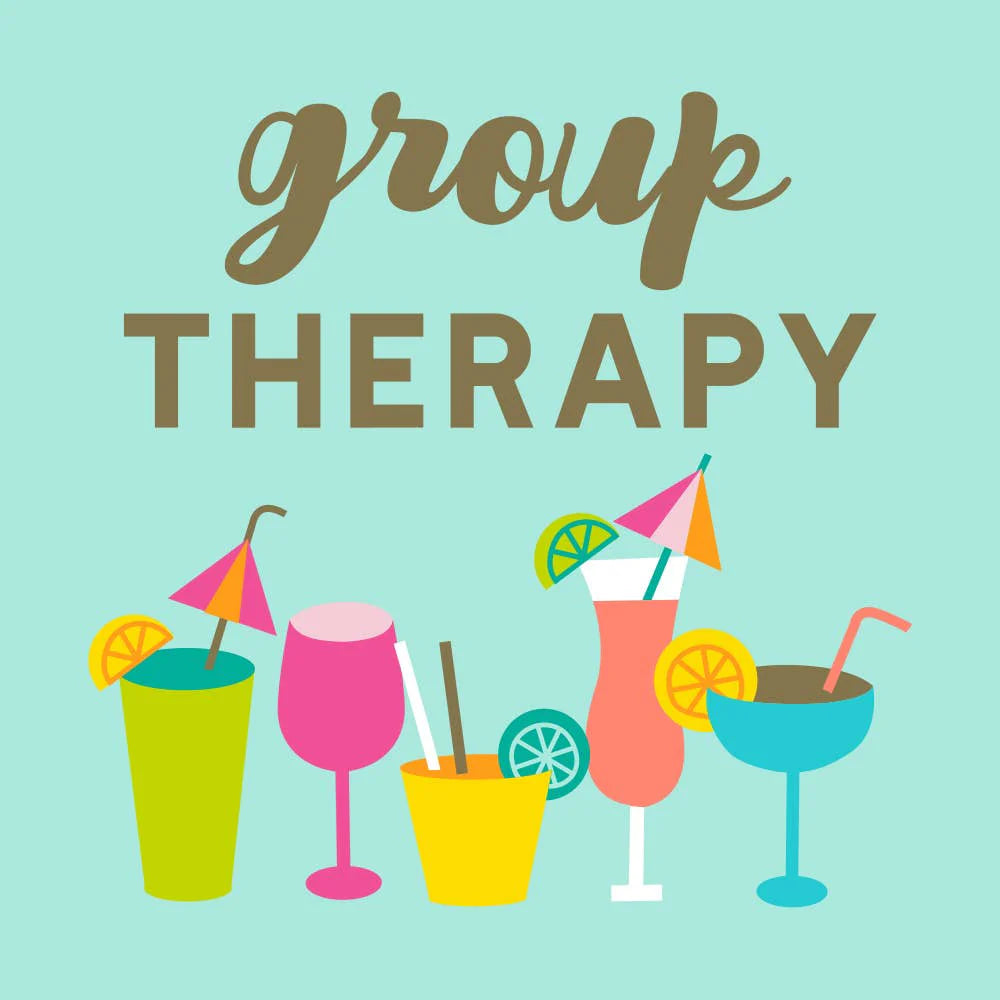 Group Therapy Cocktail Napkins, 20ct