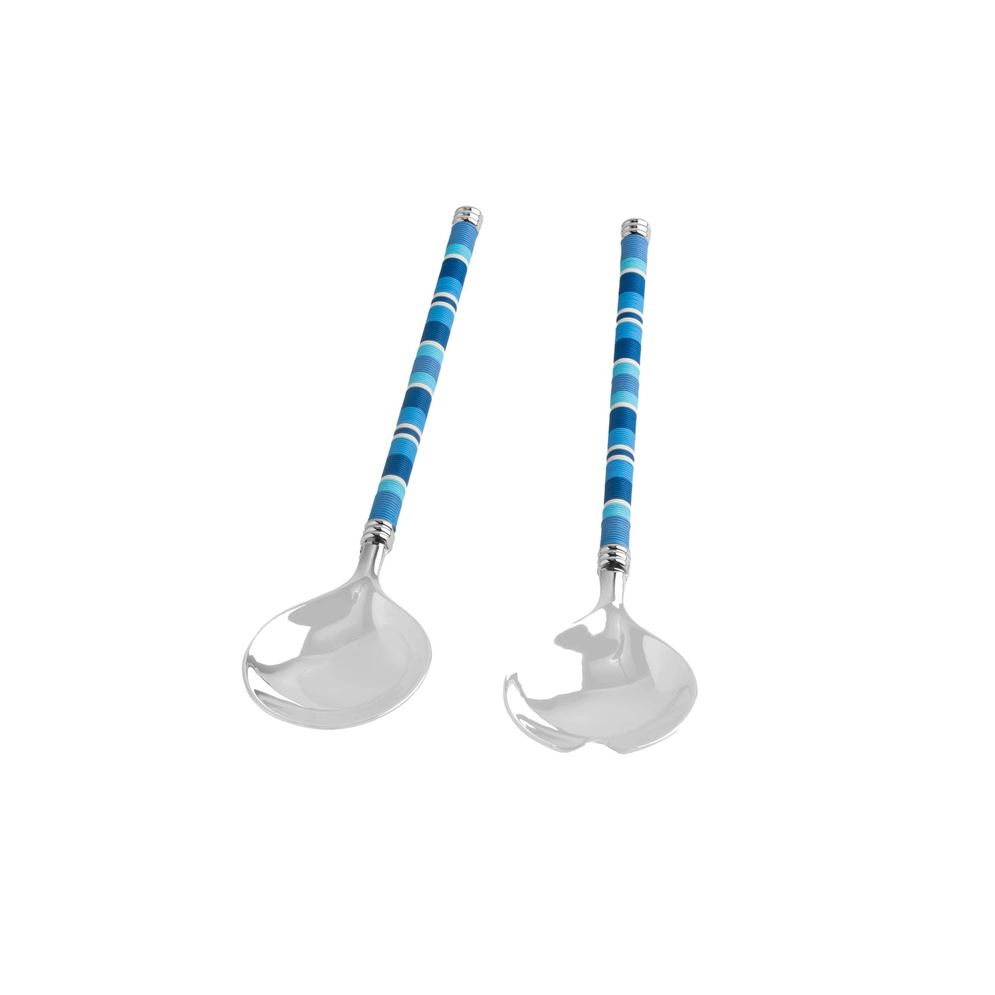 Jubilee Salad Servers - Shades of Denim