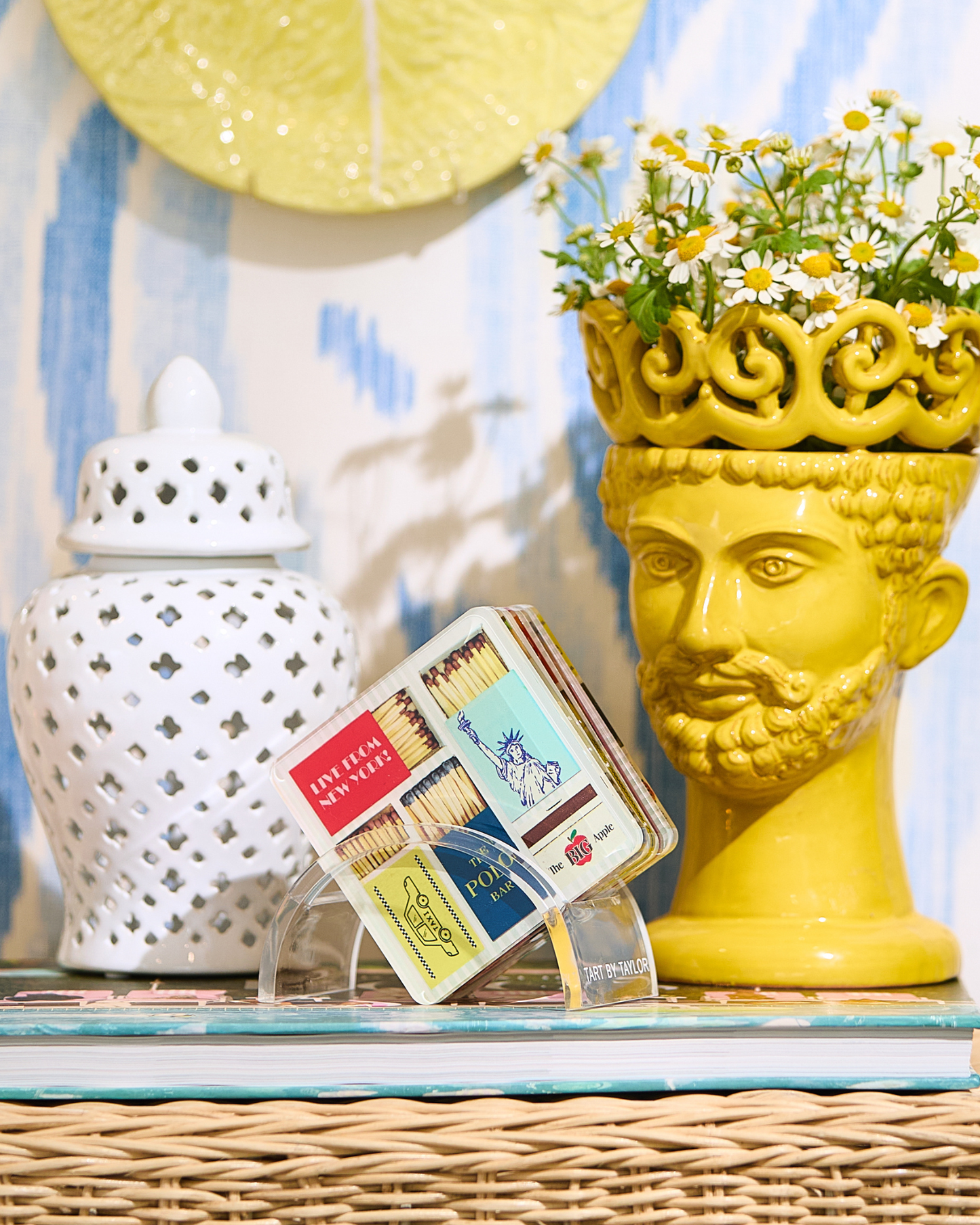 New York Matchbook Coasters: Boxed Set of 4