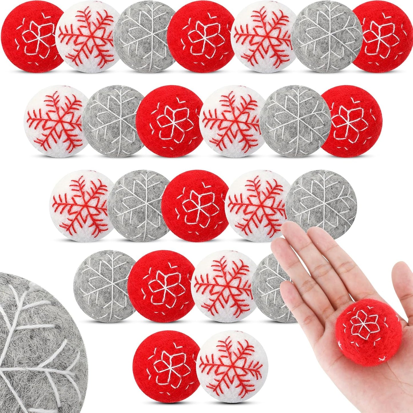 Felt Christmas Ball