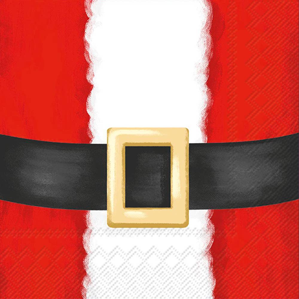Cocktail Napkins / Santa Suit