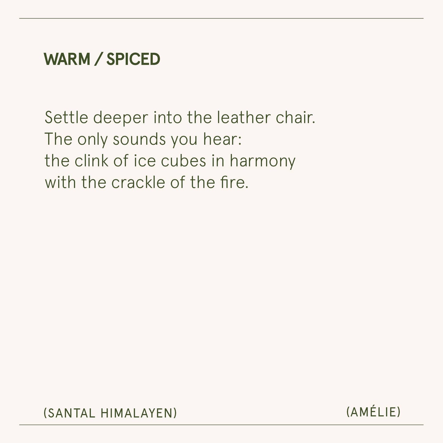 Amélie - Santal Himalayen 19oz Candle Tester