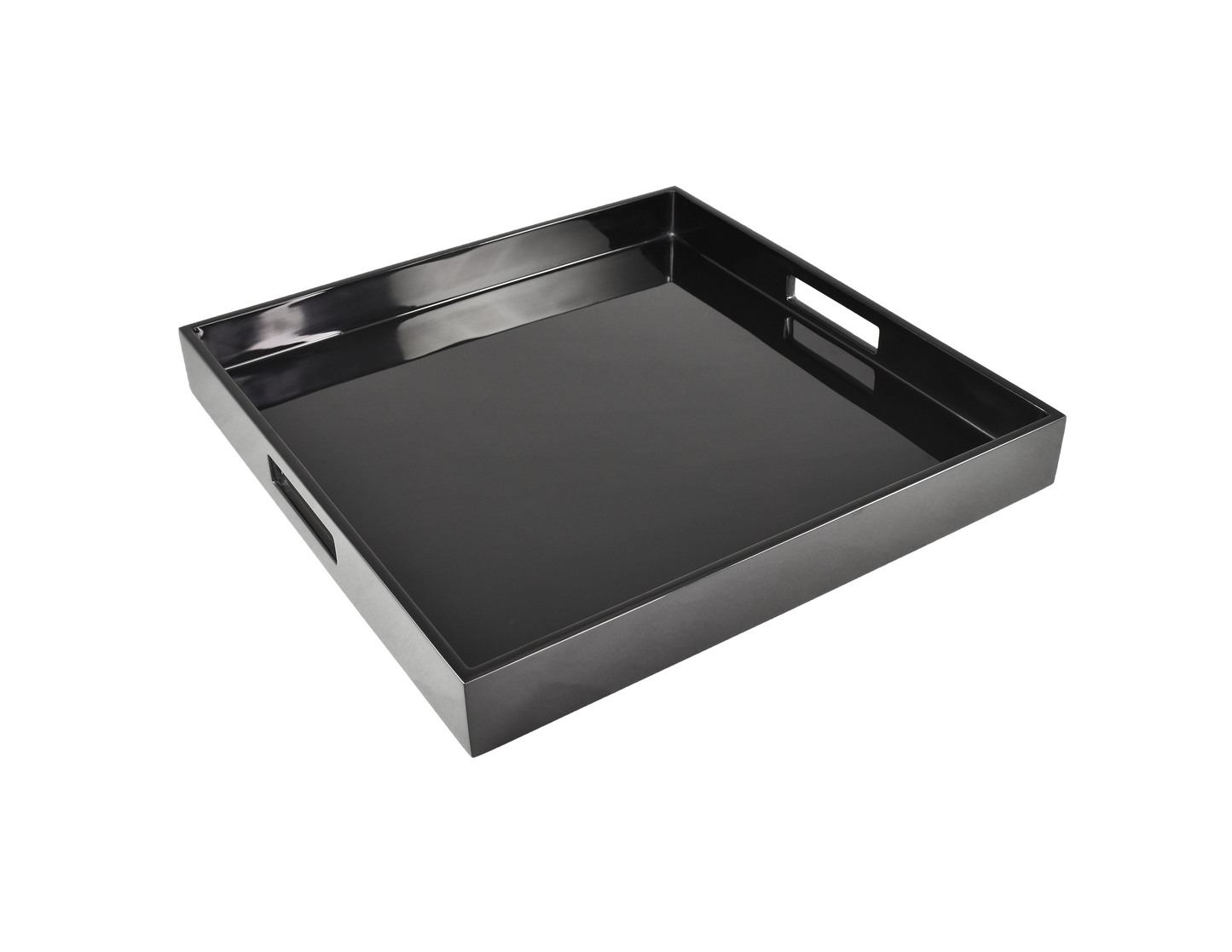 All Black - Square Serving Tray - L-48B