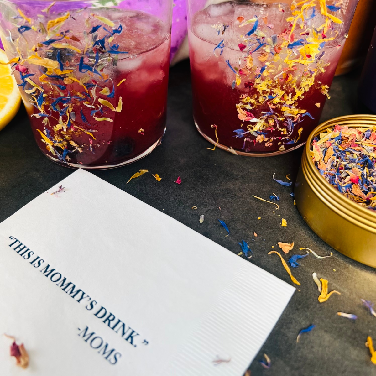 This Is Mommy's Drink Cocktail Paper Napkin