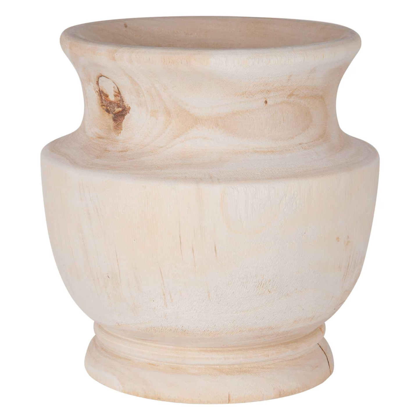 Calliope Wood Vase 12"