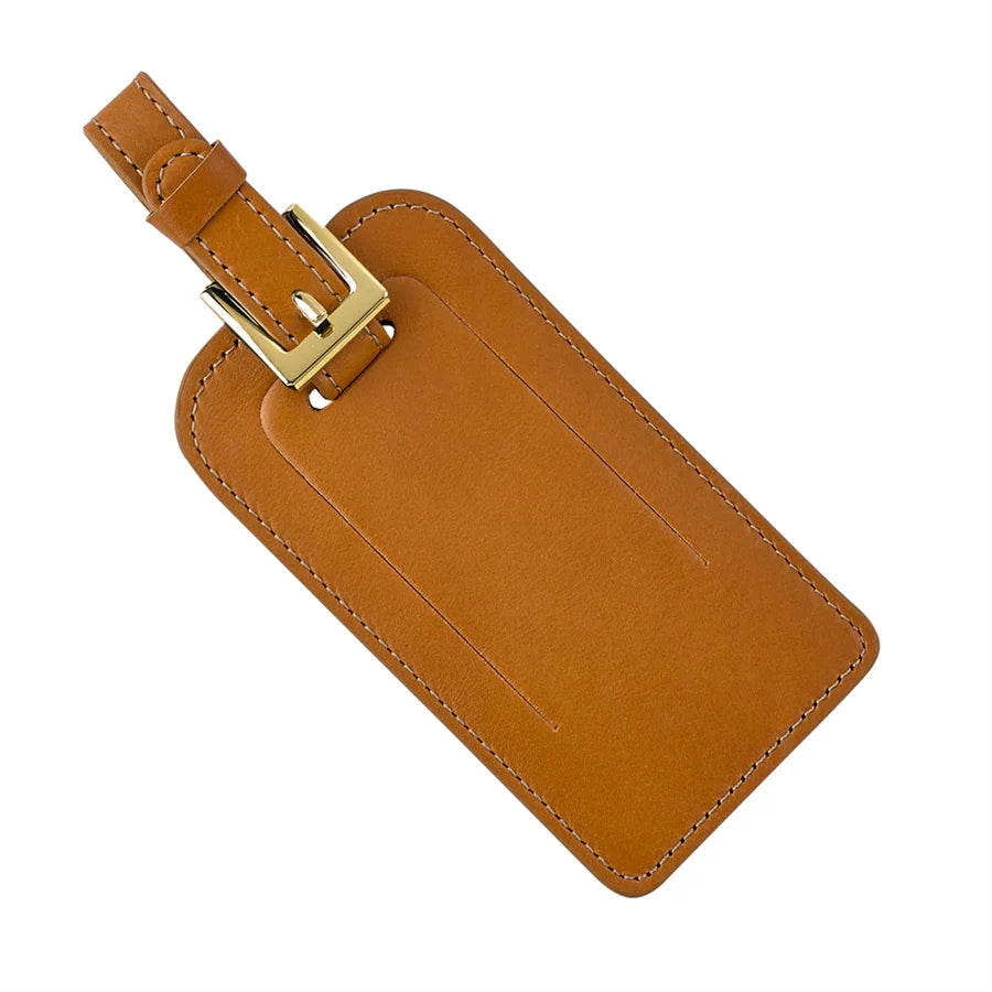 Luggage Tag / British Tan