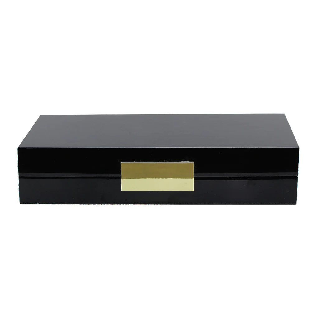 Lacquer Jewelry Box / Black