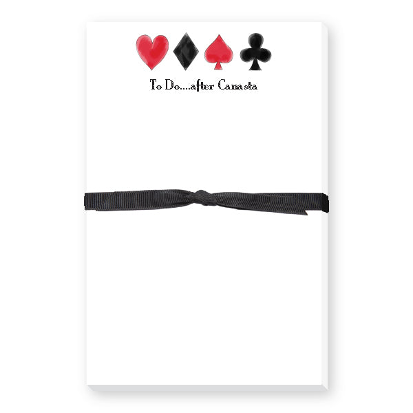 Canasta Large Notepad