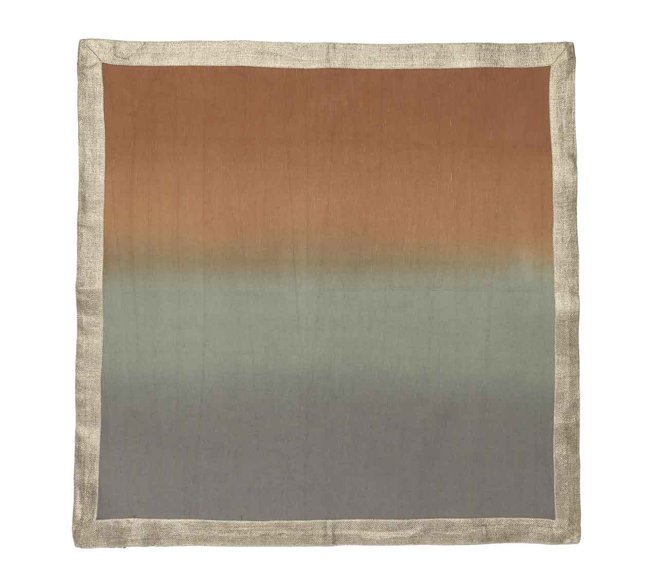 Dip Dye Beige/Taupe/Grey Napkins, Set of 4