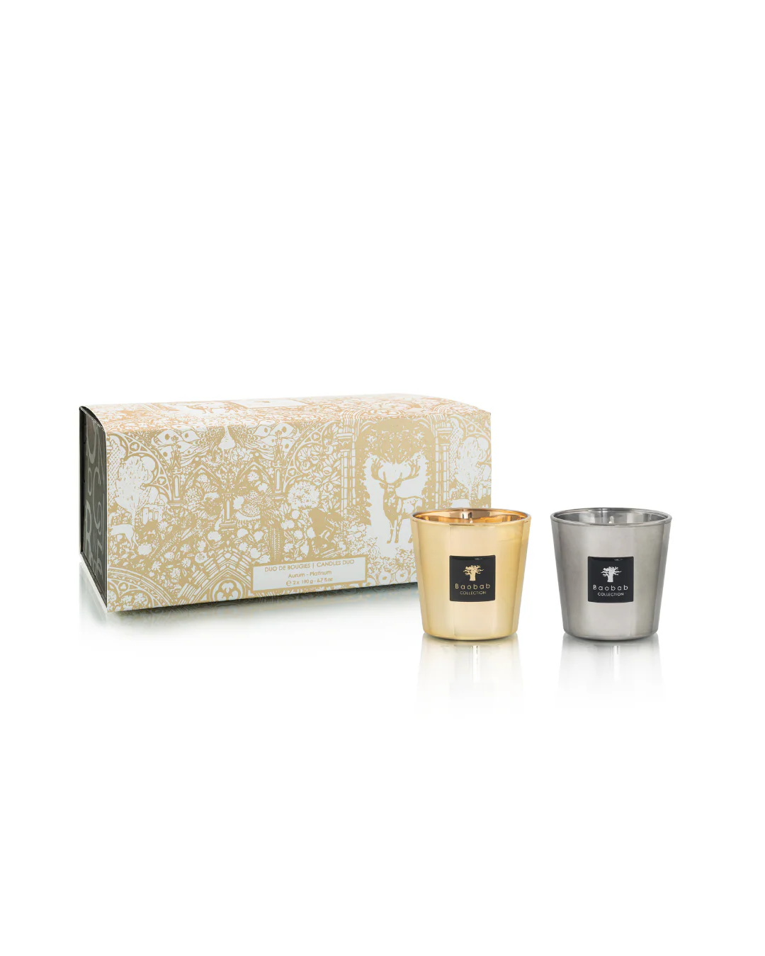 Duo Candles Max 8 Aurum/Platinum