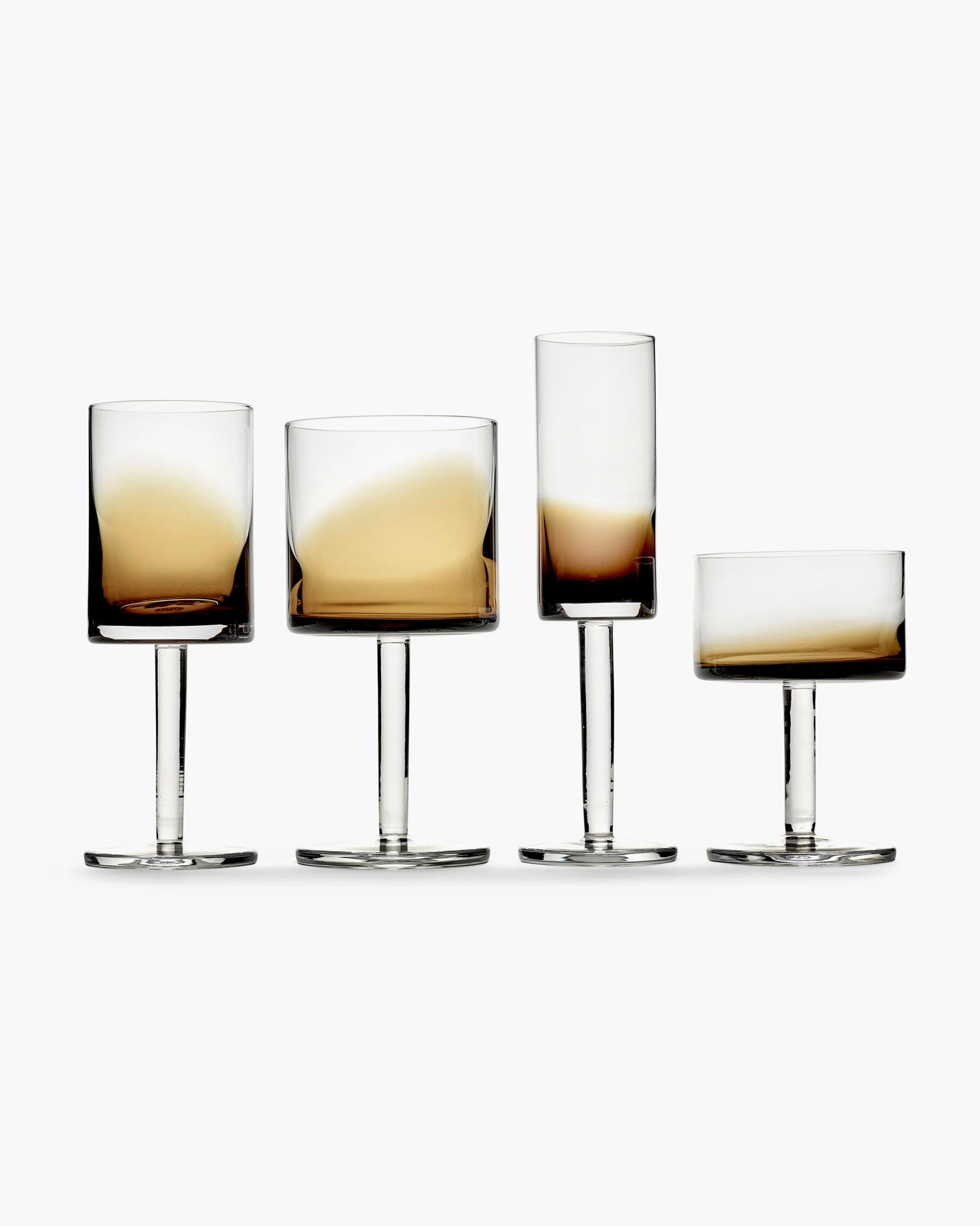 Whisky Glasses / Amber Zuma. Set of 4