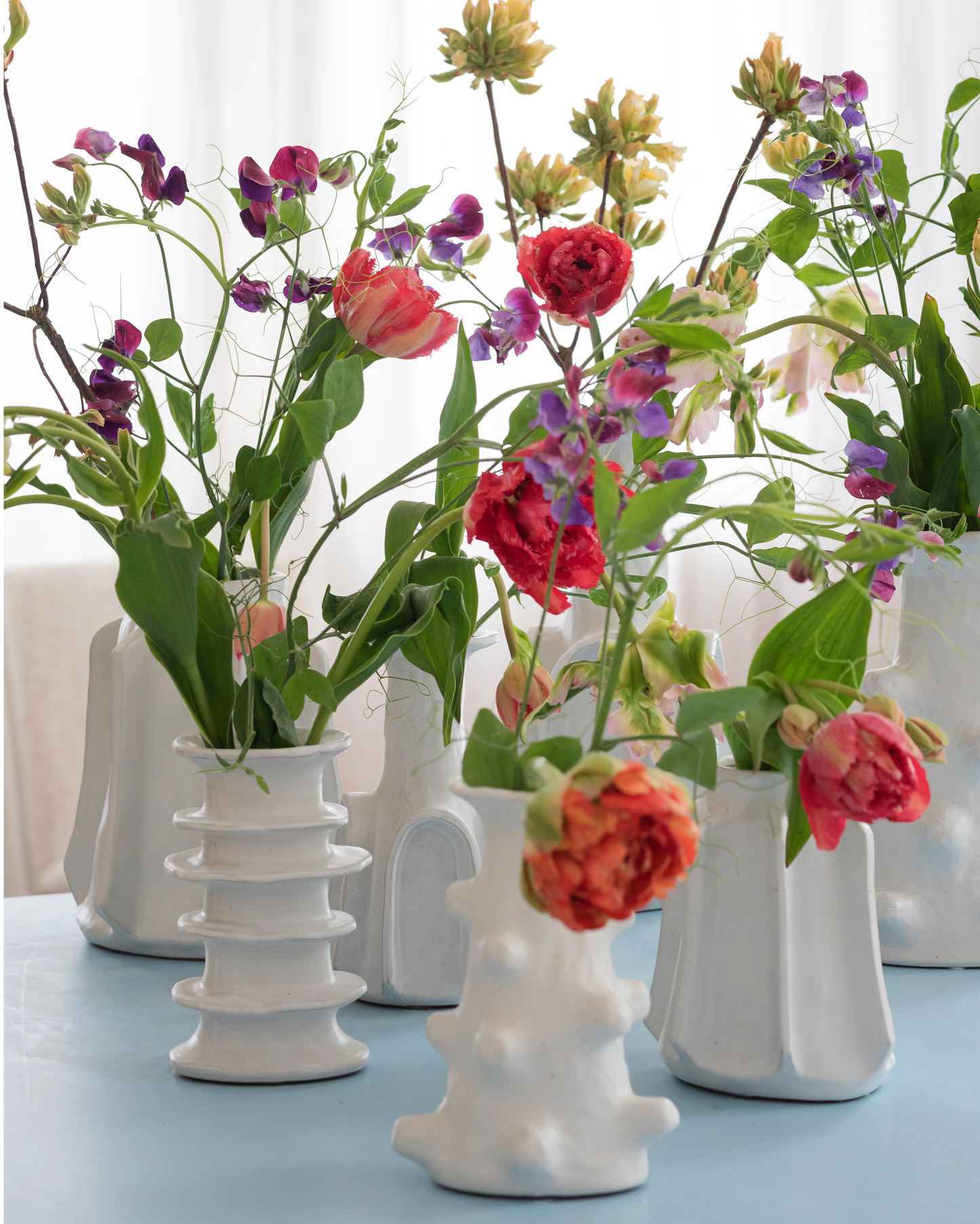 Small White Billie Vase B
