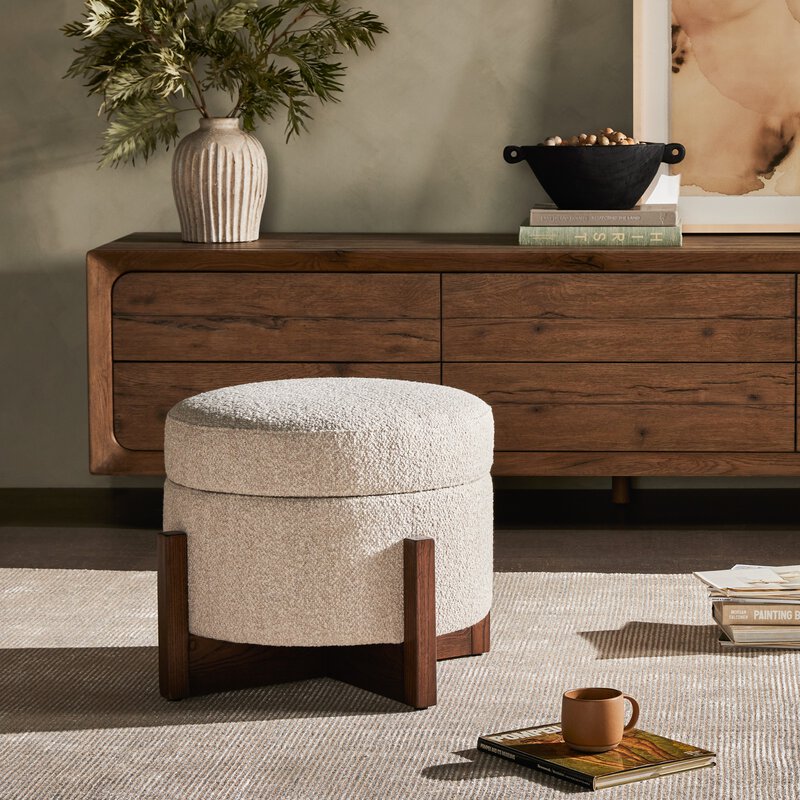 Esben Storage Ottoman, 25"