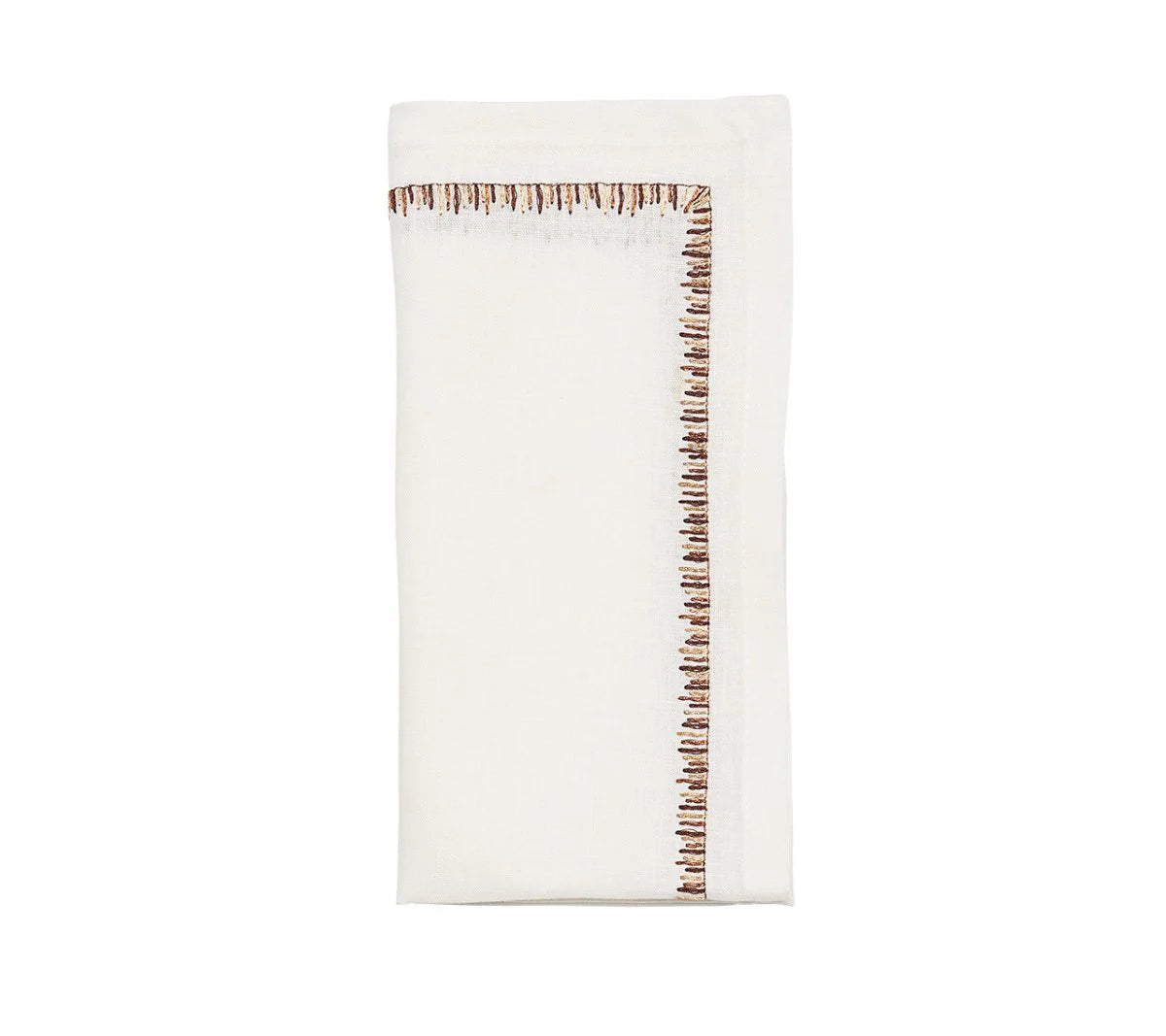 Filament Napkins Brown/White, Set of 4