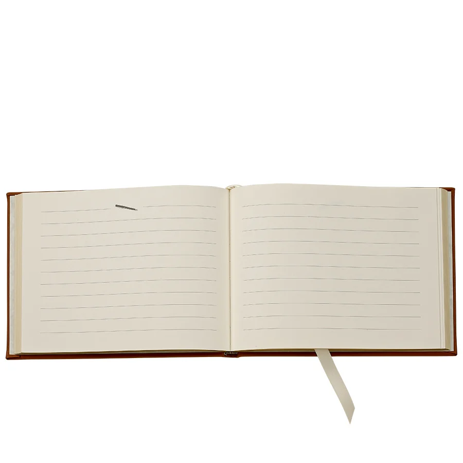 Guest Book/Navy Leather