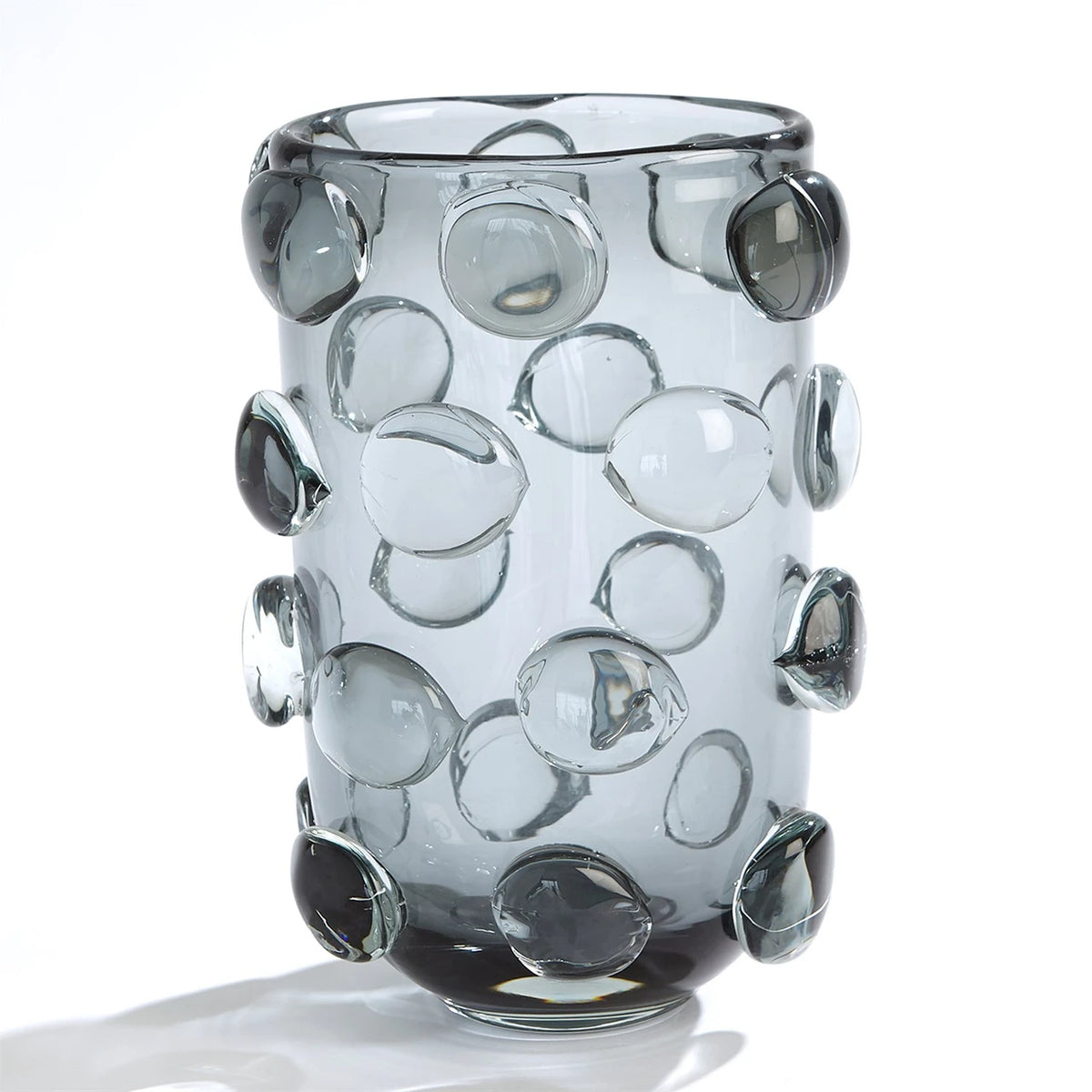 Rondelle Vase-Gray, Large