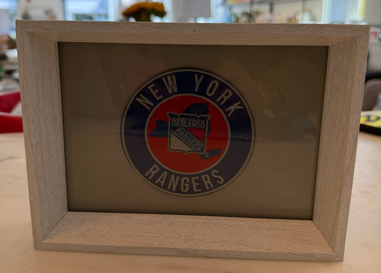 New York Rangers Framed Patch