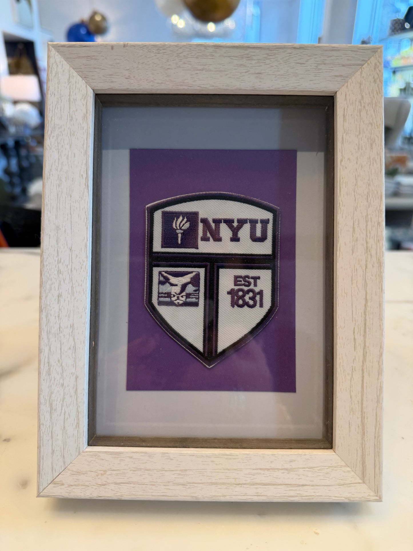 NYU Framed Patch