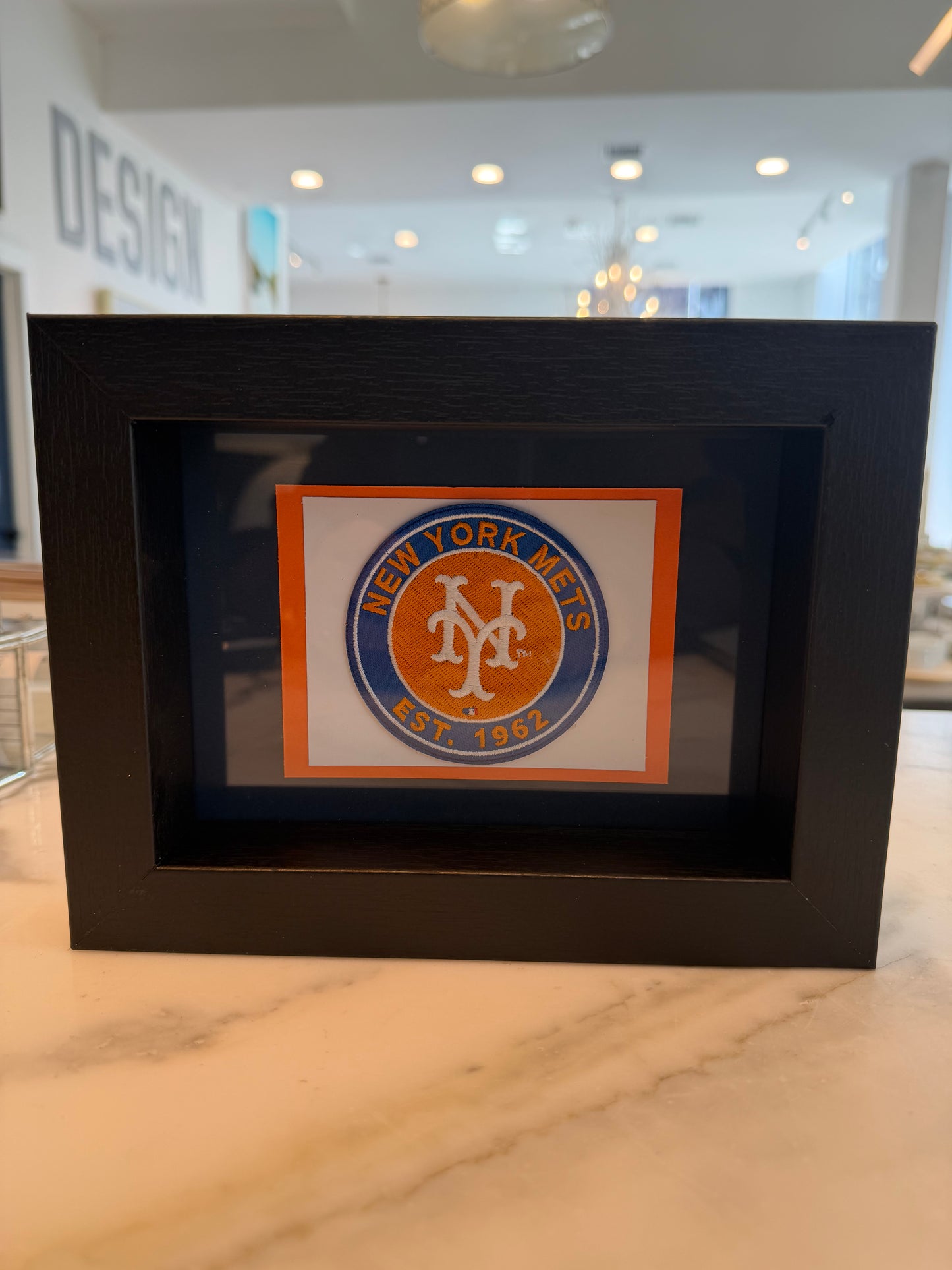Framed Mets Patch