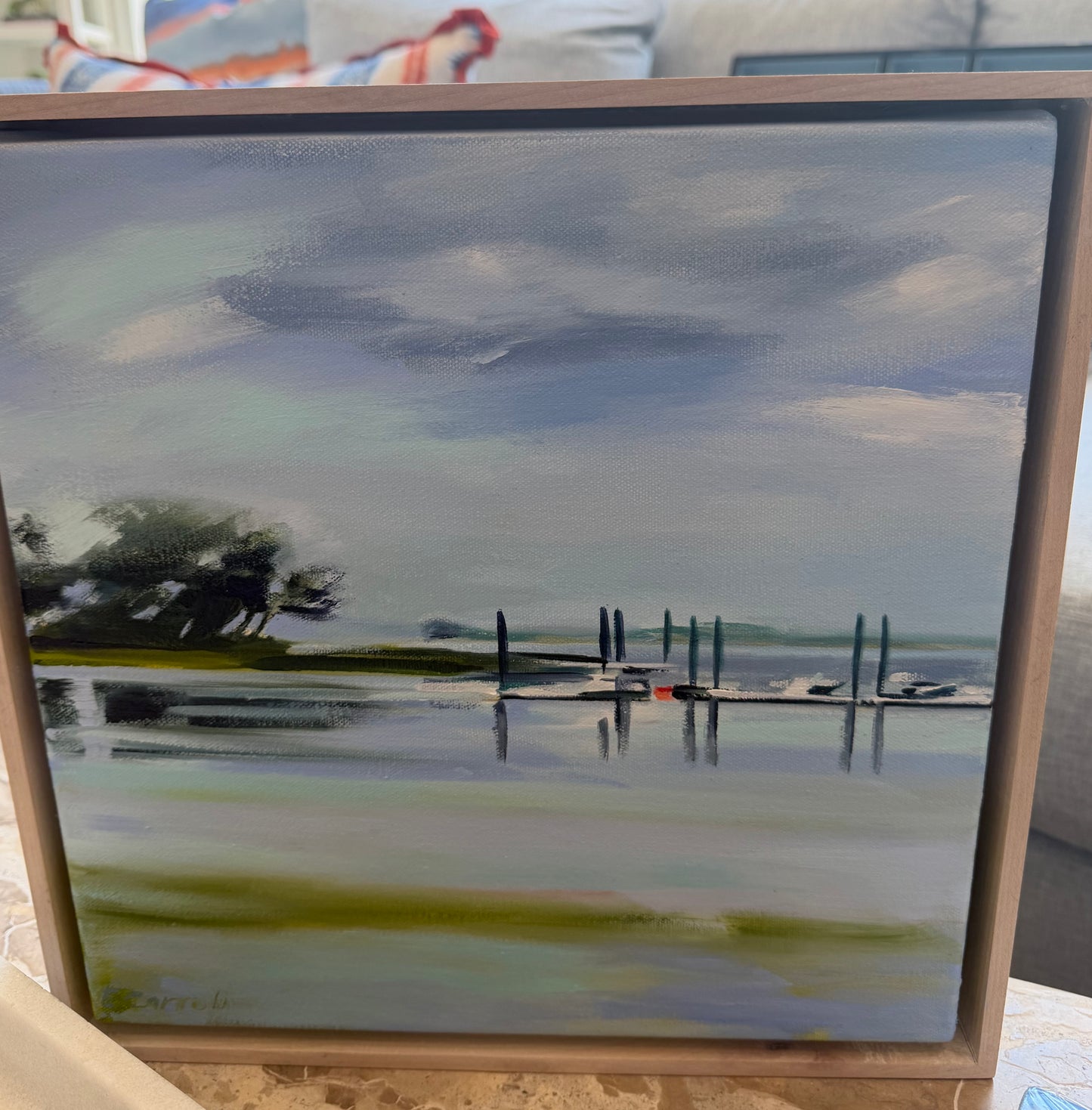 The Quiet Marsh Oil on Canvas
