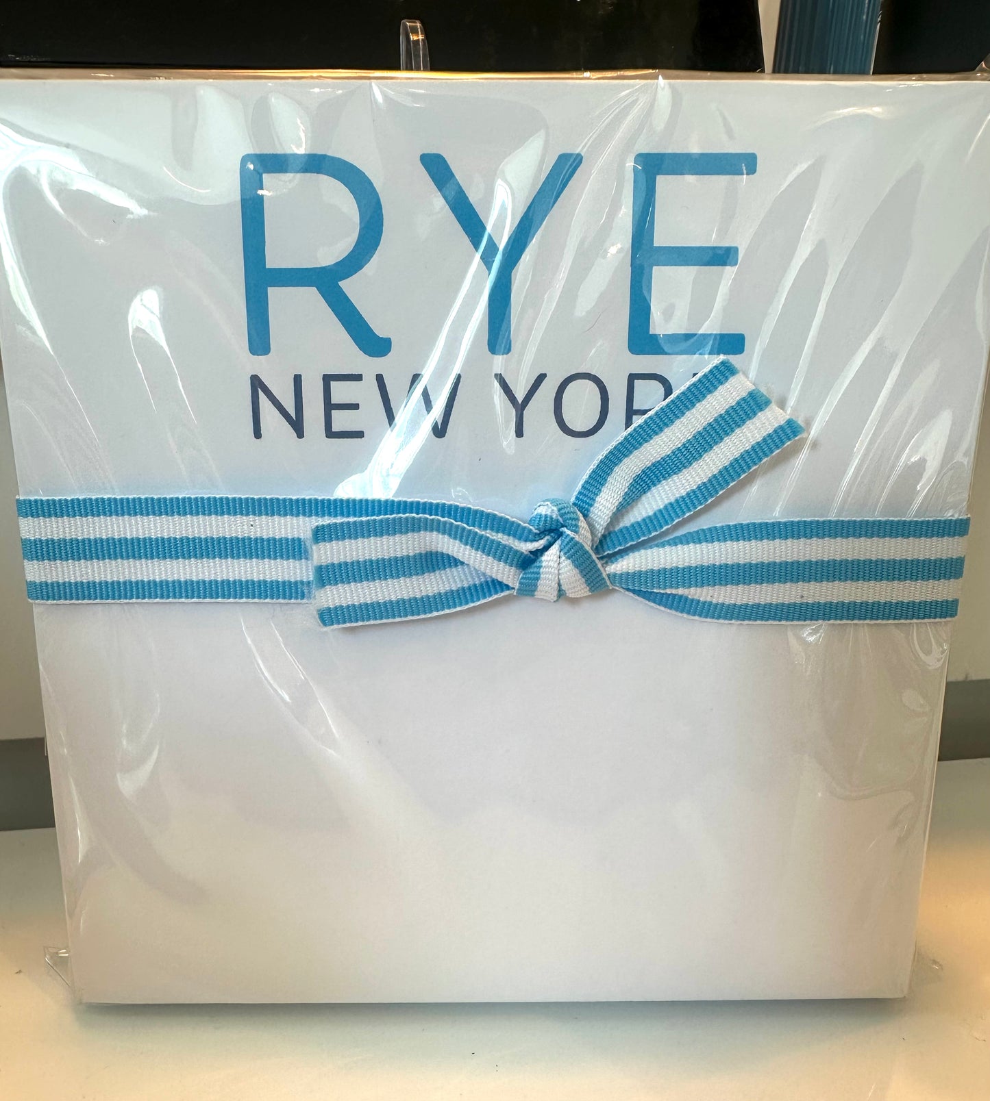 Rye NY Turquoise Notepad