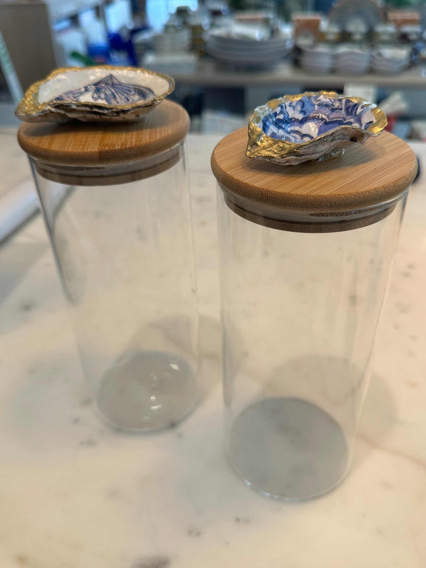 Oyster Shell Jar / Jumbo