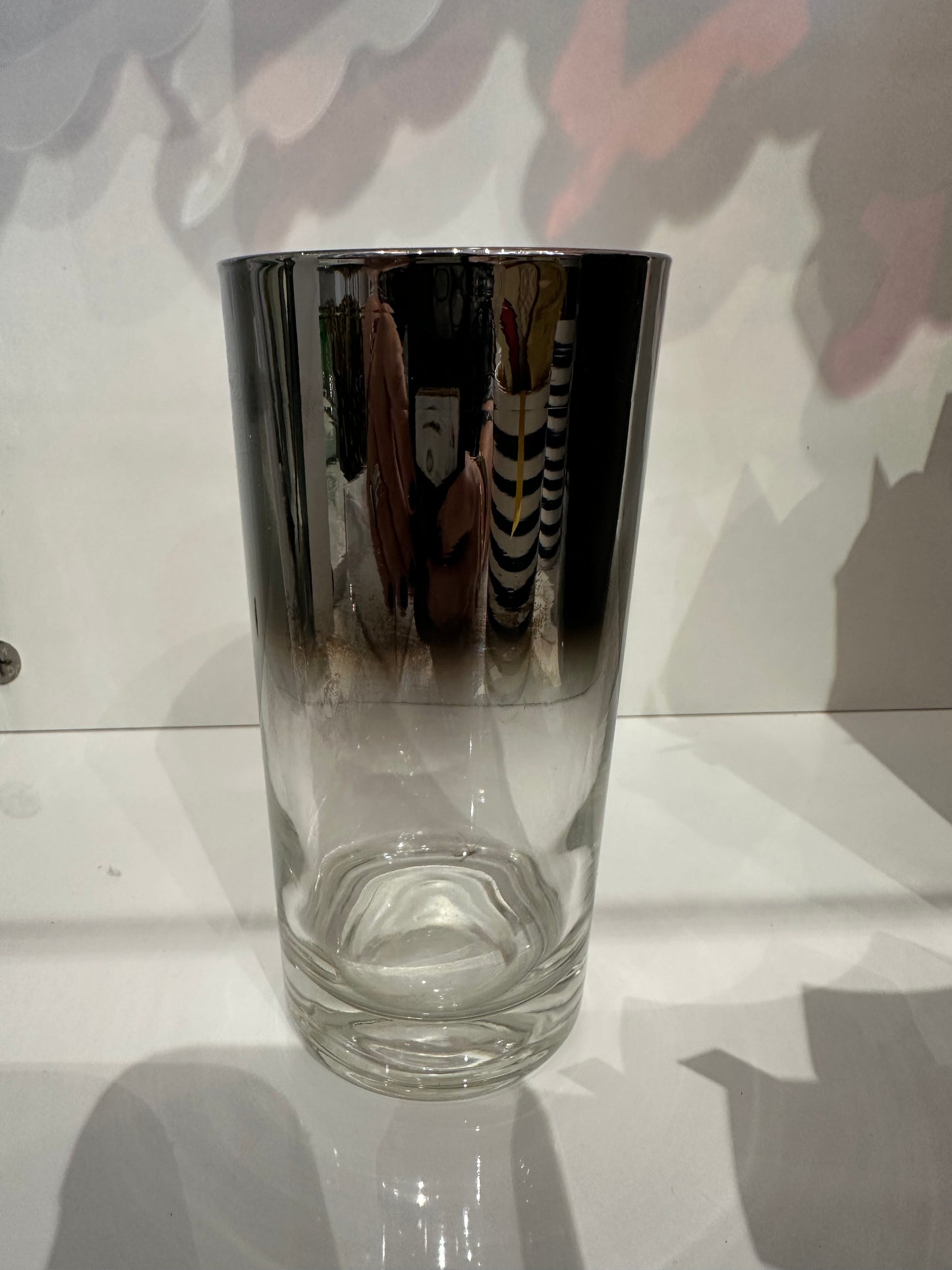 Vintage Set of 6 Ombre Glasses