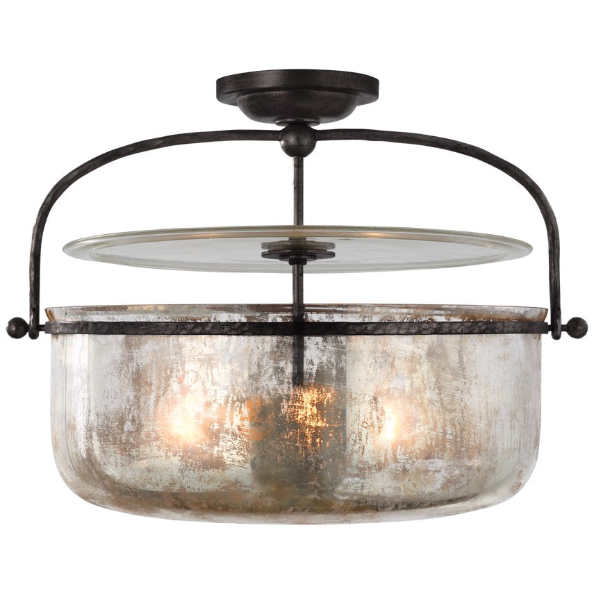 Lorford Medium Semi Flush Light