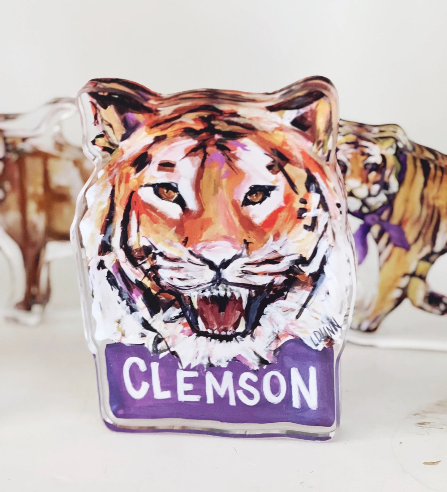 Clemson Tiger Acrylic - Large