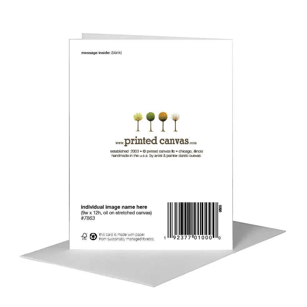 Tree Frog Greeting Card