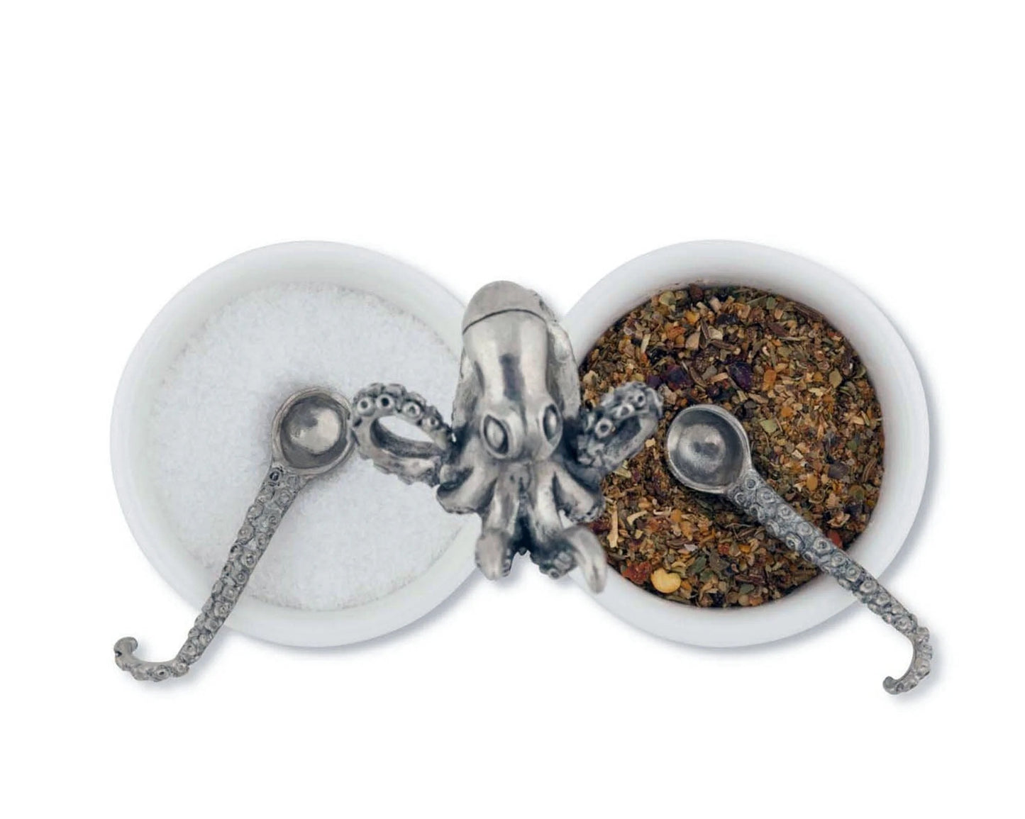 Octopus Double Salt Cellar