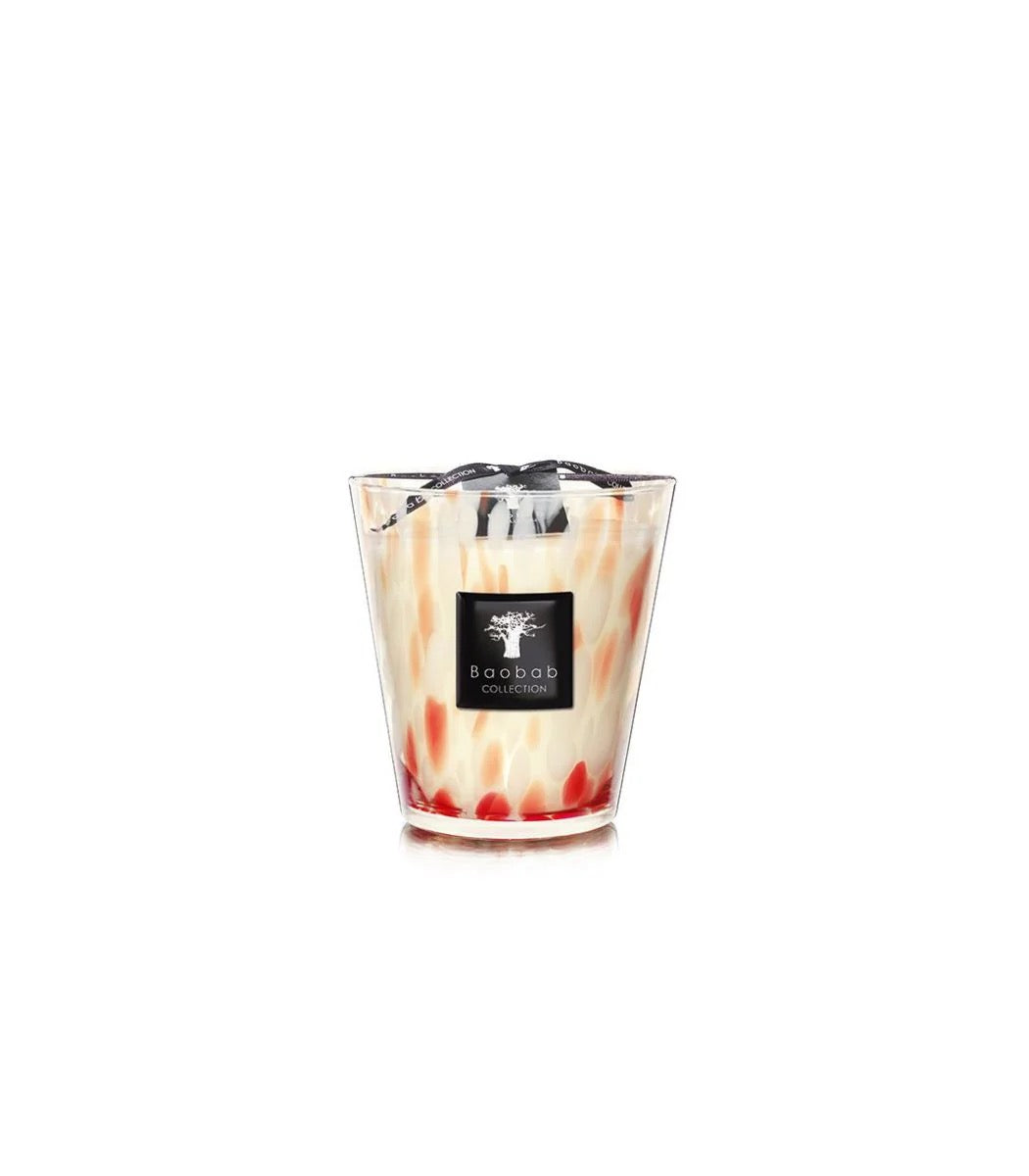 Baobab Pearls Coral Candle - Max 16