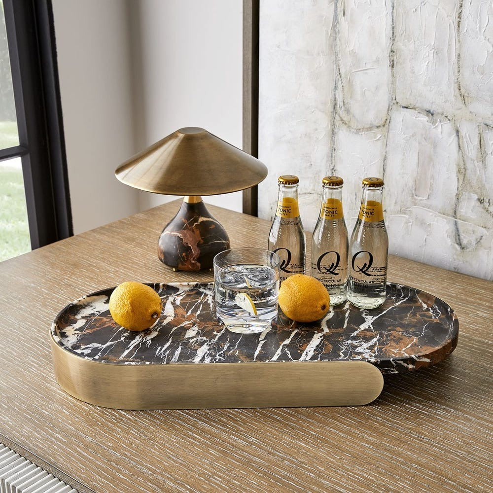 Kiss Rechargeable Mini Lamp - Michelangelo Marble