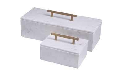 Small Marble Jewelry Box